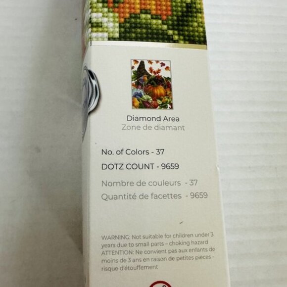 Diamond Dotz Special Edition Horn of Plenty All Inclusive Kit Design 11x14” NEW! - Picture 12 of 13